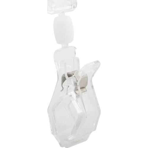 Supermarket Small POP Advertisement Sign Holder Clip Shelf Clip Label Holder 50pcs