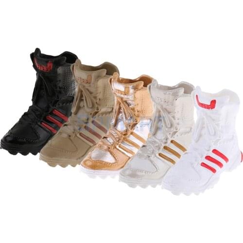 1/6 Scale Women Military Shoes Model Combat Boots Tactical Boots for 12" Female Soldier Body Action Figure