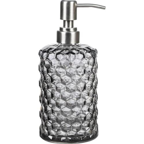 Soap Shampoo Dispenser Liquid Hand Soap Bottle with Stainless Steel Pump for Bathroom Kitchen Refillable Bottles Skin Care Tool