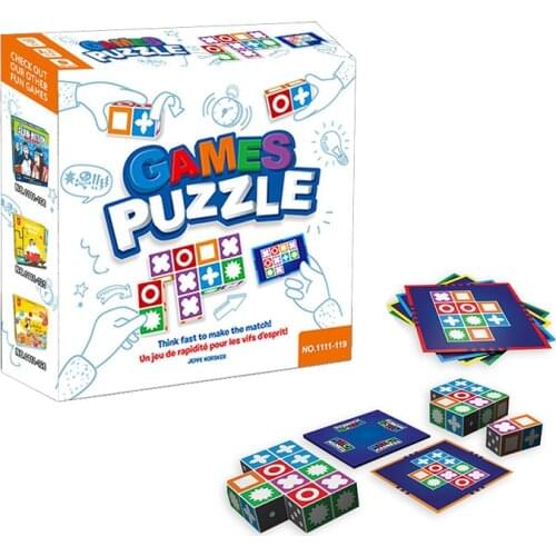 Logical Thinking Board Game Matching Puzzle Family Gathering Game Children Interactive Learning Educational Board Game