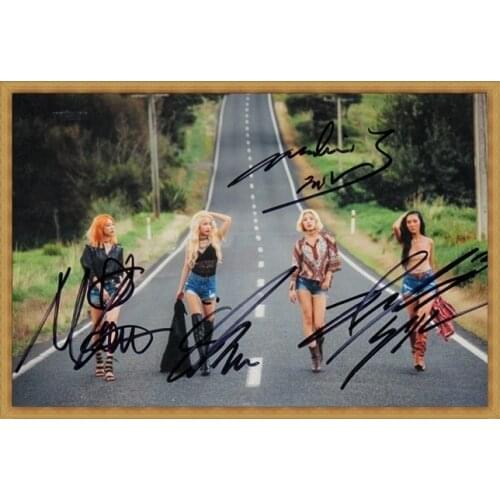 Signed MAMAMOO autographed original photo 6 inches free shipping 032018
