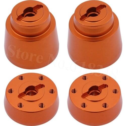 Axial Yeti Upgrade Parts 12mm Aluminum Wheel Hex Hub Adapter Narrow / Wide AX31266 Option For 1/10 Rock Racer Crawler AX90026