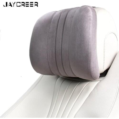 JayCreer 1PCS Car Seat Headrest and Neck Support Pillow For BMW X5 X3 X1 7 Series 5 Series 3 Series
