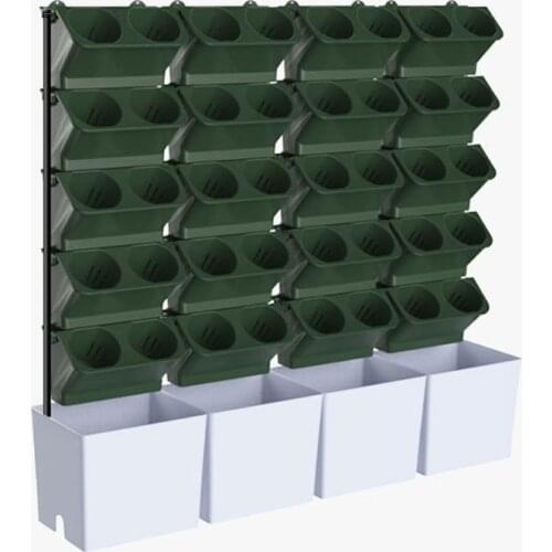 Stackable Flower Pot Wall Hanging Vertical Planter Succulent Plants Bonsai Vase Garden Home Decoration