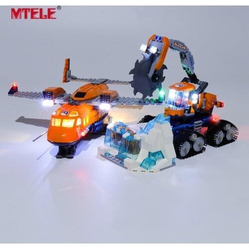 MTELE LED Light Kit for 60196 City Series Arctic Supply Plane Compatible With 02112