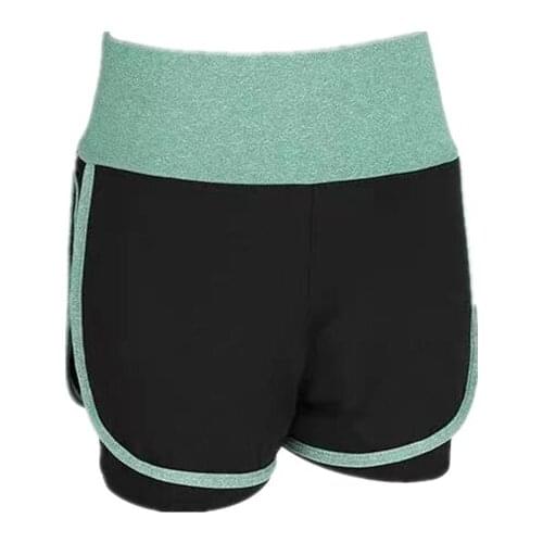 Womens Summer Sexy Fashion Stretch Color Matching Shorts Casual Quick Drying Cotton Running Gym Training Breathable Shorts