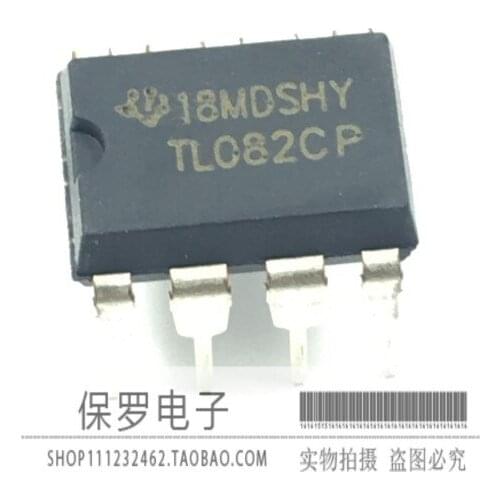 10pcs 100% orginal new operational amplifier TL082CP TL082 DIP-8 real stock