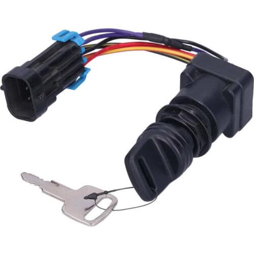 4 Position Ignition Switch Key Kit 893353A03 Replacement Parts Fit for Mercruiser DTS Boat Accessory