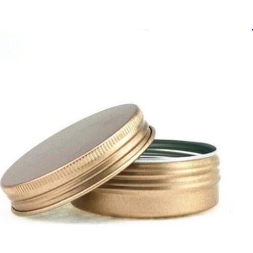 40g empty round aluminum lip balm tins for cosmetic packaging,metal cosmetic jar container,40cc cream jar bottle F20173455