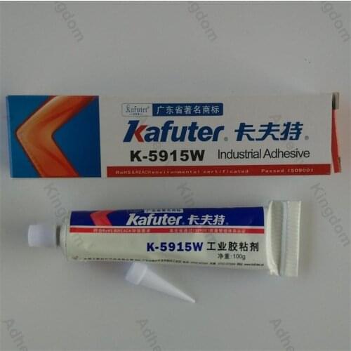 5pcs Kafuter 100g K-5915W adhesive sealant white flame retardant silicone insulation rubber