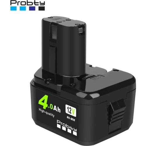 NEW Power Tool battery 12V 4.0Ah Ni-Mh Battery for Hitachi EB1214S 12V EB1220BL EB1212S WR12DMR CD4D DH15DV C5D , DS 12DVF3
