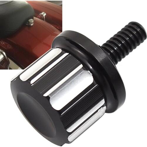 Motorcycle Accessories Rear Fender Seat Bolt Screw Knob Cover For Harley Sportster XL Dyna Bob Softail Fat Boy Touring Glide 96