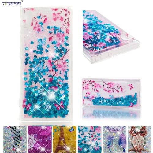 Bling Case For Sony Xperia XA1 Glitter Stars Dynamic Liquid Quicksand Phone Cover G3116 G3112 G3121 G3123 G3125 Fitted Cases