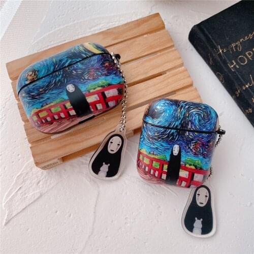 NEW Japan Anime case For Apple AirPods Pro 2 1 Artist Painting Van Gogh cases Bluetooth Wireless Earphone Protective Skin Cover