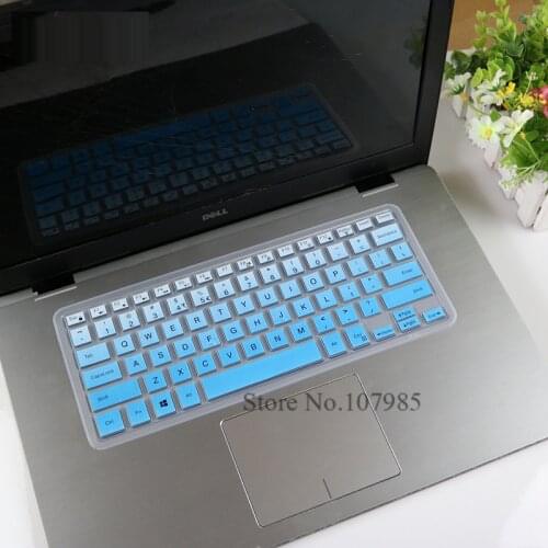 11.6 inch Colorful Silicone Keyboard Film Cover Skin Protector For Dell Inspiron 11 3000 11M series 11MF-1208TN/3710 INS11-3162