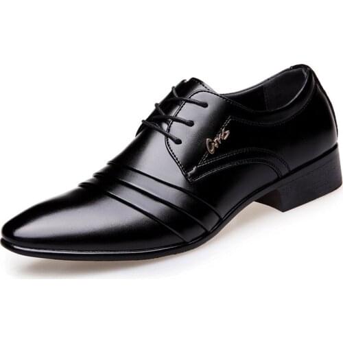 Fashion new mens dress shoes wedding shoes