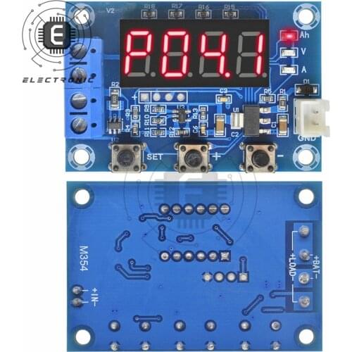XH-M354 Battery Capacity Tester Module LED Digital Lithium Battery Real Capacity Measurement Module AH Measure Module