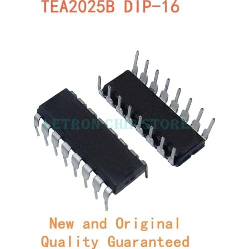 10PCS TEA2025B DIP16 TEA2025 DIP-16 DIP new and original IC Chipset