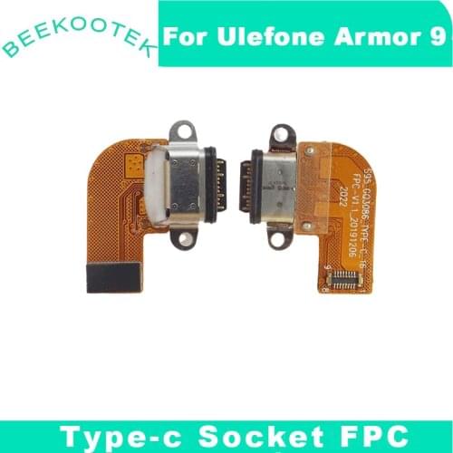 New Original Ulefone Armor 9 USB Charging Port Connector Armor 9E Charge Dock Board Flex Cable TYPE-C Slot Repair Parts