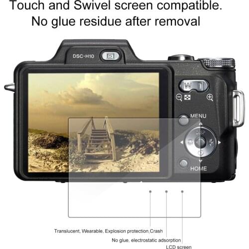 Super Clear Thin 8H Premium Tempered Glass Digital Camera Protect Guard Tempered Glass Film Suitable For Samsung WB100