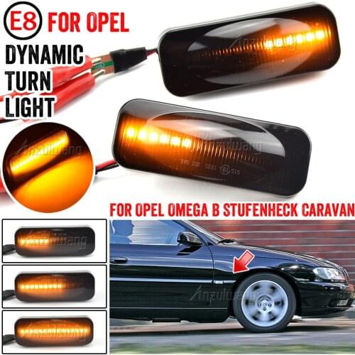Led Dynamic Side Marker For Opel Omega B Stufenheck Caravan 1994-2003 Turn Signal Light Sequential Blinker