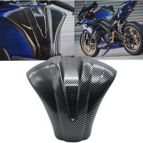 Motorcycle Carbon Fiber Gas Tank Pad Sticker Protector Cover Guard For YAMAHA YZF R15 V3.0 V3 YZF-R15 2017 2018 2019 2020 2021