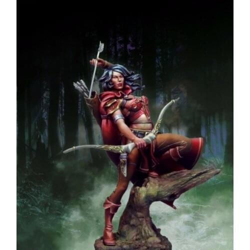 1/32 Resin Model Building Kit Figure archer