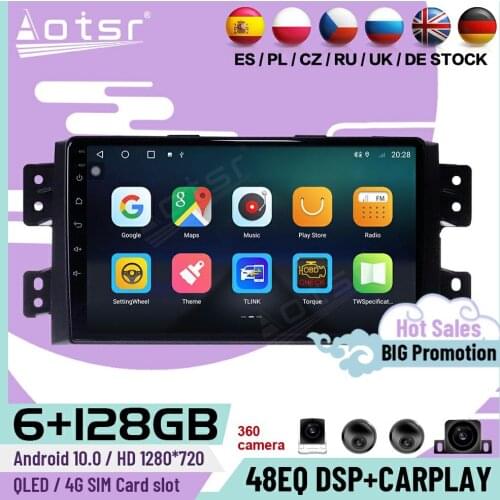 128G Carplay Multimedia Stereo Android 10 Player For Kia Borrego 2008 2009 2010 2011 GPS Navi Auto Car Radio Receiver Head Unit