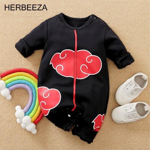 Prowow Anime Baby Clothes Cartoon Baby Boys Sleepwears For Newborns Jumpsuits Long Sleeve Kids Baby Costumes Childrens Overalls