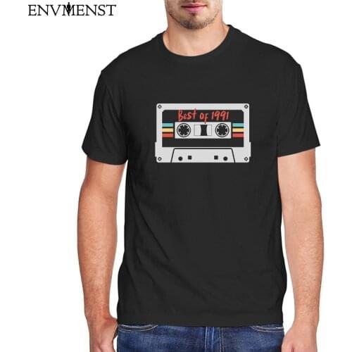 Best Of 1991 Unisex kawaii T-Shirt Men Women Funny 30th Birthday Adult Classic T-shirt Men 100 cotton Fashion Graphic Womens Top