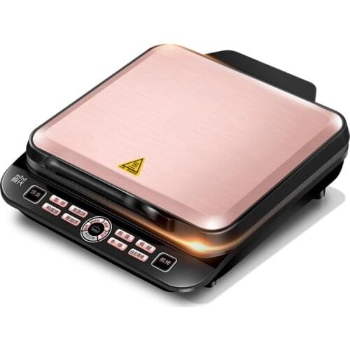 Dual-side 33 cm Large Baking Pan 1500W Large Power Easy Cleaning Square Electric Baking Pan