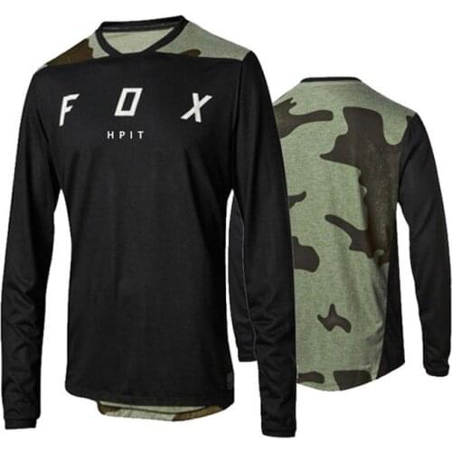Enduro Motocross Jersey MTB Jersey Cycling Mountain Jersey Ciclismo Bicycle Quick Drying Jersey Hpit Fox Jersey Bikes