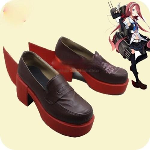 Kantai Collection Kawakaze Anime Characters Shoe Cosplay Shoes Boots Party Costume Prop