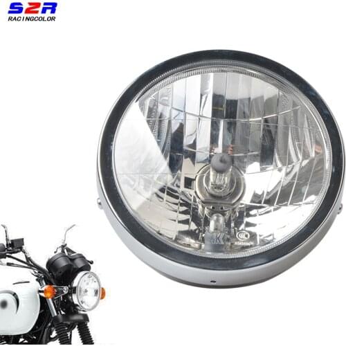 Motorcycle Front Halogen Light Assy Round Shaped Head Lamp Assy Headlight Assy For YAMAHA YB125SP Front Parts