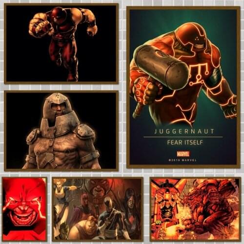 Juggernaut Marvel Wallpapers Movie Poster Wall Stickers For Home Room Bar Decor Art