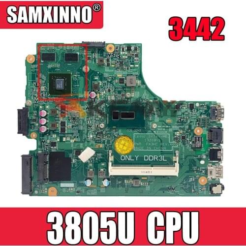 Original Laptop motherboard For DELL Inspiron 3442 3542 3443 3543 3805U SR210 N15V-GM-S-A2 Mainboard CN-064HF9 064HF9 13269-1