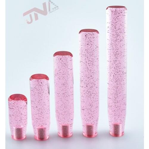 Pink Shift Knob JDM Bubble Gear Lever Knob Gear Shift Knob for Racing Car LED Shift Gear Knob