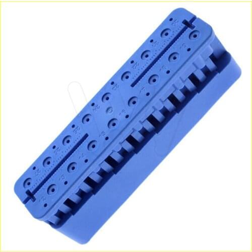 Dental Endo Measuring Block Endodontic File Holder Ruler Autoclavable