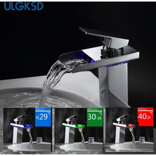 Ulgksd bathroom Basin faucet Black/ Chrome sink faucet bathroom faucet basin mixer tap brass modern bathroom mixer taps