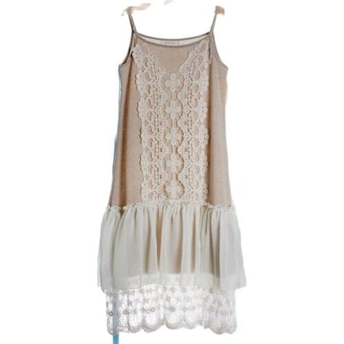 Spaghetti strap lace ruffles rockabilly kleider gothic ethnic boho mesh bohemian robe hiver maxi dentelle summer spring dress