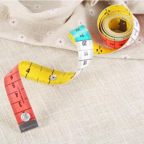 1Pc PU Double Scale Ruler Soft Tape Measure Flexible Rulers Body Sewing Tailor Cloth Ruler Sewing Tools & Accessories 150*1.8cm