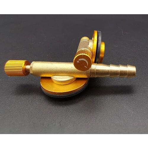 1Pc Camping Gas Stove Switching Stainless Steel Outdoor Charging Inflatable Valve Adapter 8cm