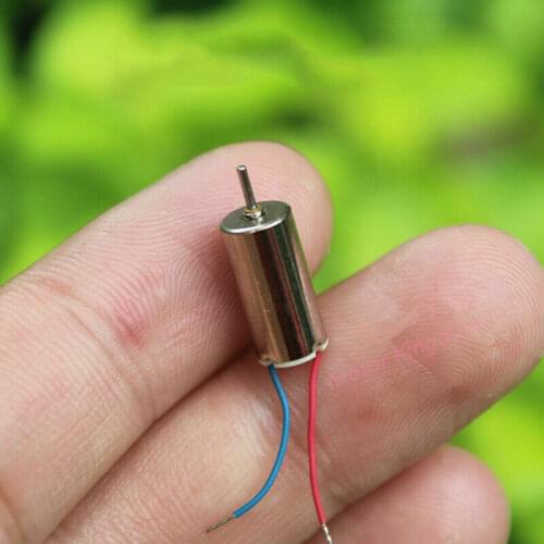 10pcs 612 6mm*12mm DC3V 3.7V 50000RPM High Speed Mini Coreless Motor Micro RC Drone Engine