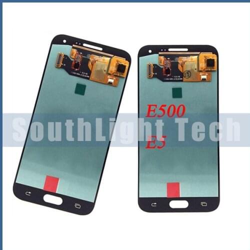 100%Tested Super AMOLED 5.0" LCD For Samsung Galaxy E5 E500 E500F E500H LCD Display Touch Screen Digitizer Assembly