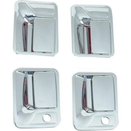 1999 2000-2015 2016 forFord F-250/350/450/00-2005 forFord Excursion 4DR Chrome Door Handle Cover (With Passenger Key Hole)