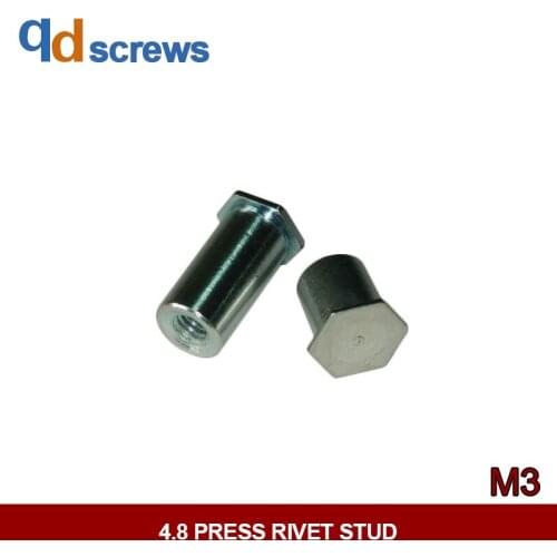 4.8 M3 Press rivet stud