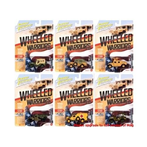 Johnny lightning cars 1:64 The warriors fought World War II Korean War The hummer & Jeep & Dodge Collection car