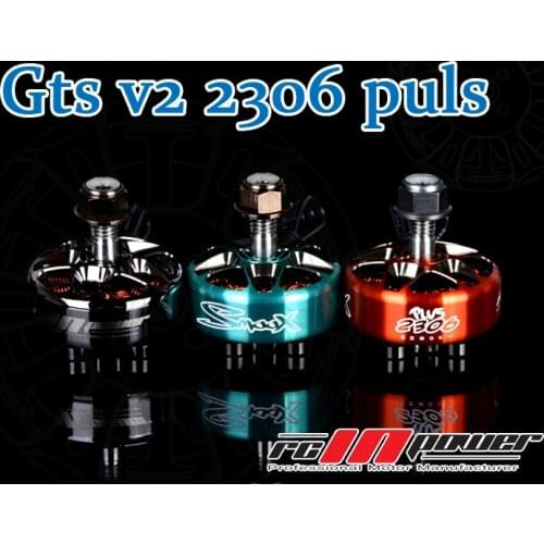 1PC RCINPOWER SmooX GTS V2 2306 Plus brushless motor 1880/2280/2580kv high-end freestyle For RC racing Drone Parts