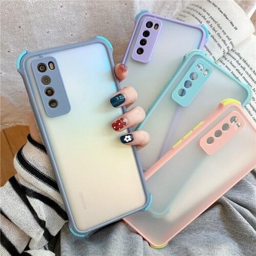 Camera Lens Protection Phone Case on For Samsung Galaxy A51 A71 A50 A10S A20 A30 A21S A01 A11 S8 S9 S10 S20 Plus Back Cover Gift