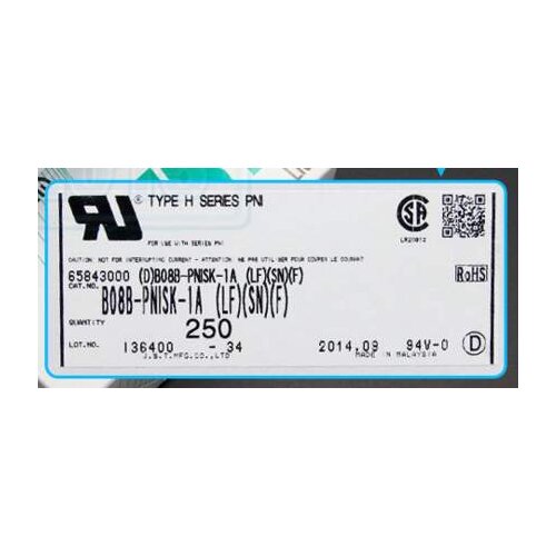 B08B-PNISK-1A HEADER JST Connectors terminals housings 100% new and original parts B08B-PNISK-1A(LF)(SN)